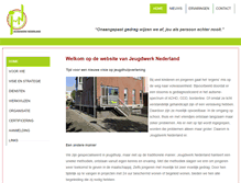 Tablet Screenshot of jeugdwerk-nederland.nl